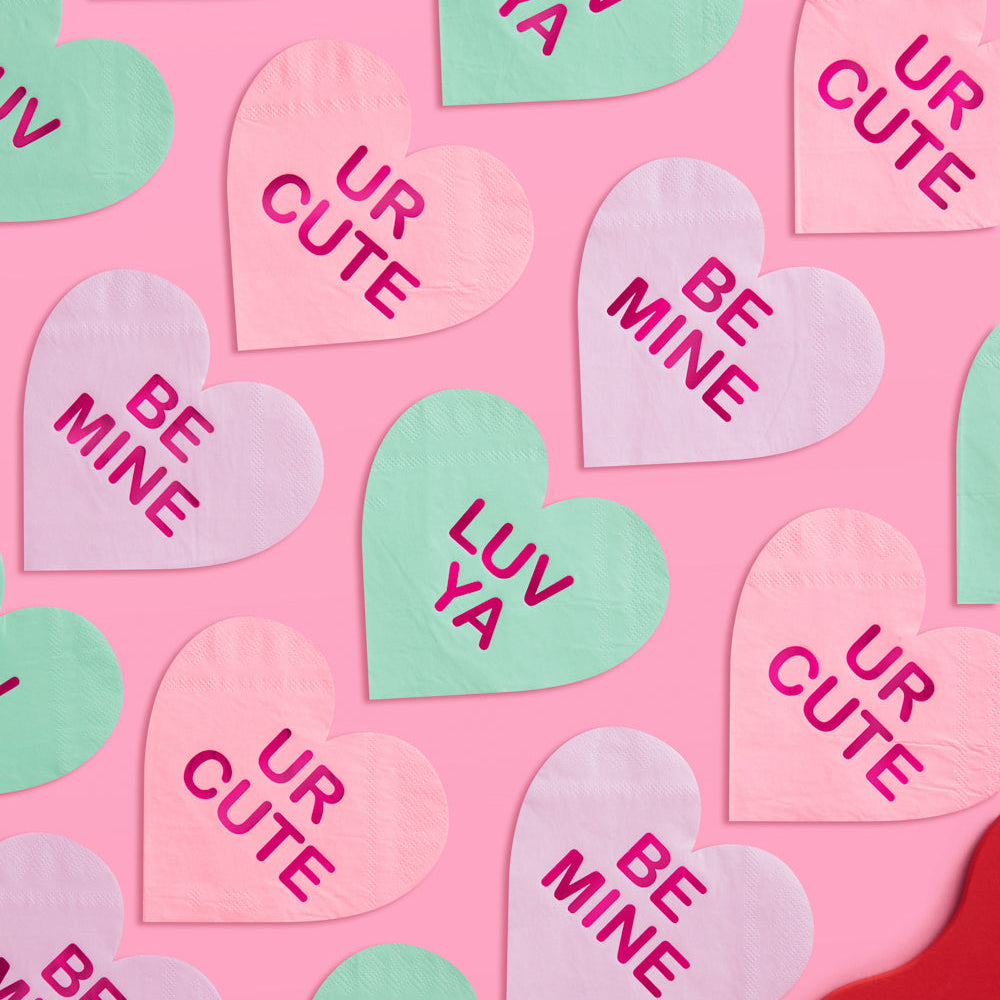 Be Mine Napkins - 24 3-ply napkins
