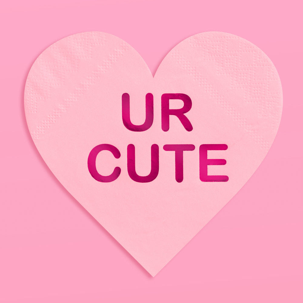 Be Mine Napkins - 24 3-ply napkins