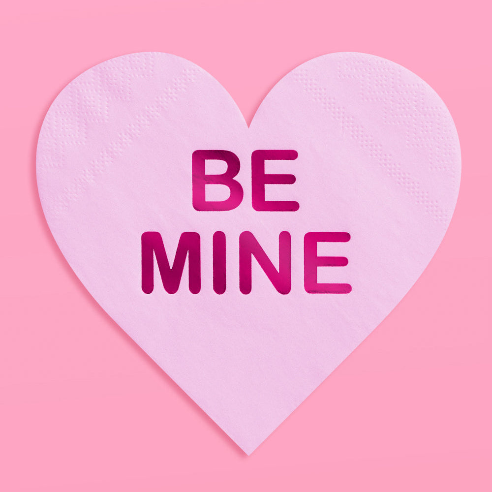 Be Mine Napkins - 24 3-ply napkins