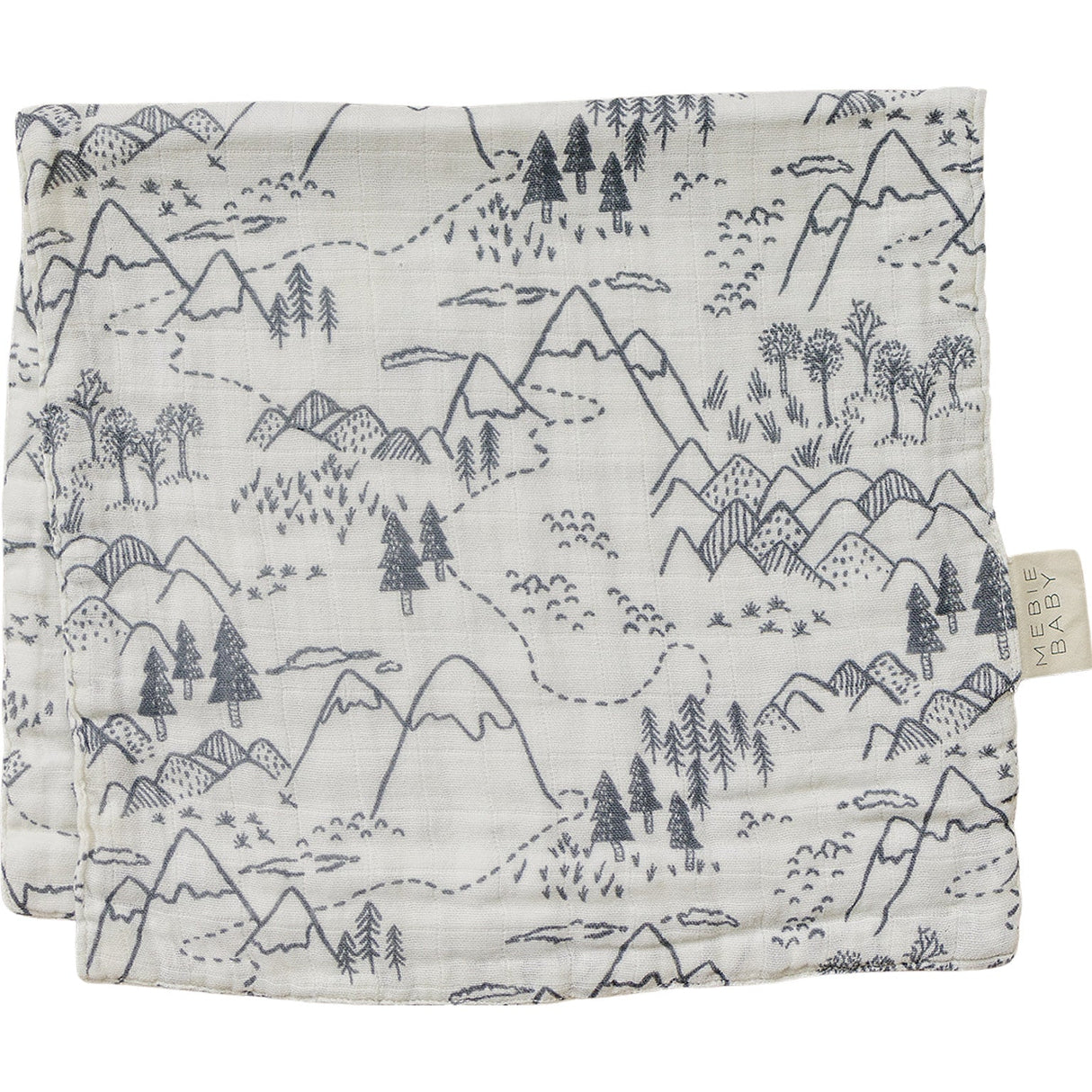 Summit Muslin Burp Cloth - HoneyBug