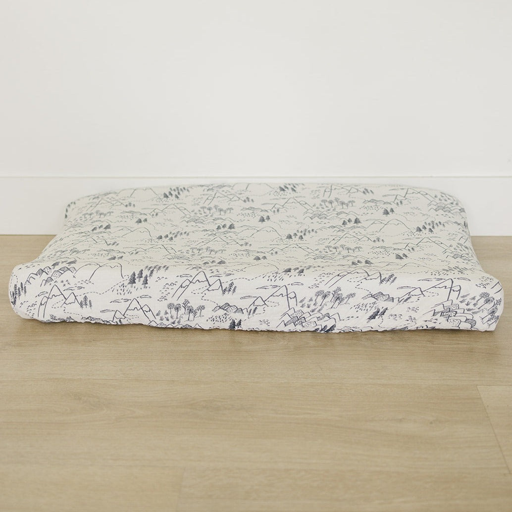 Summit Muslin Changing Pad Cover - HoneyBug