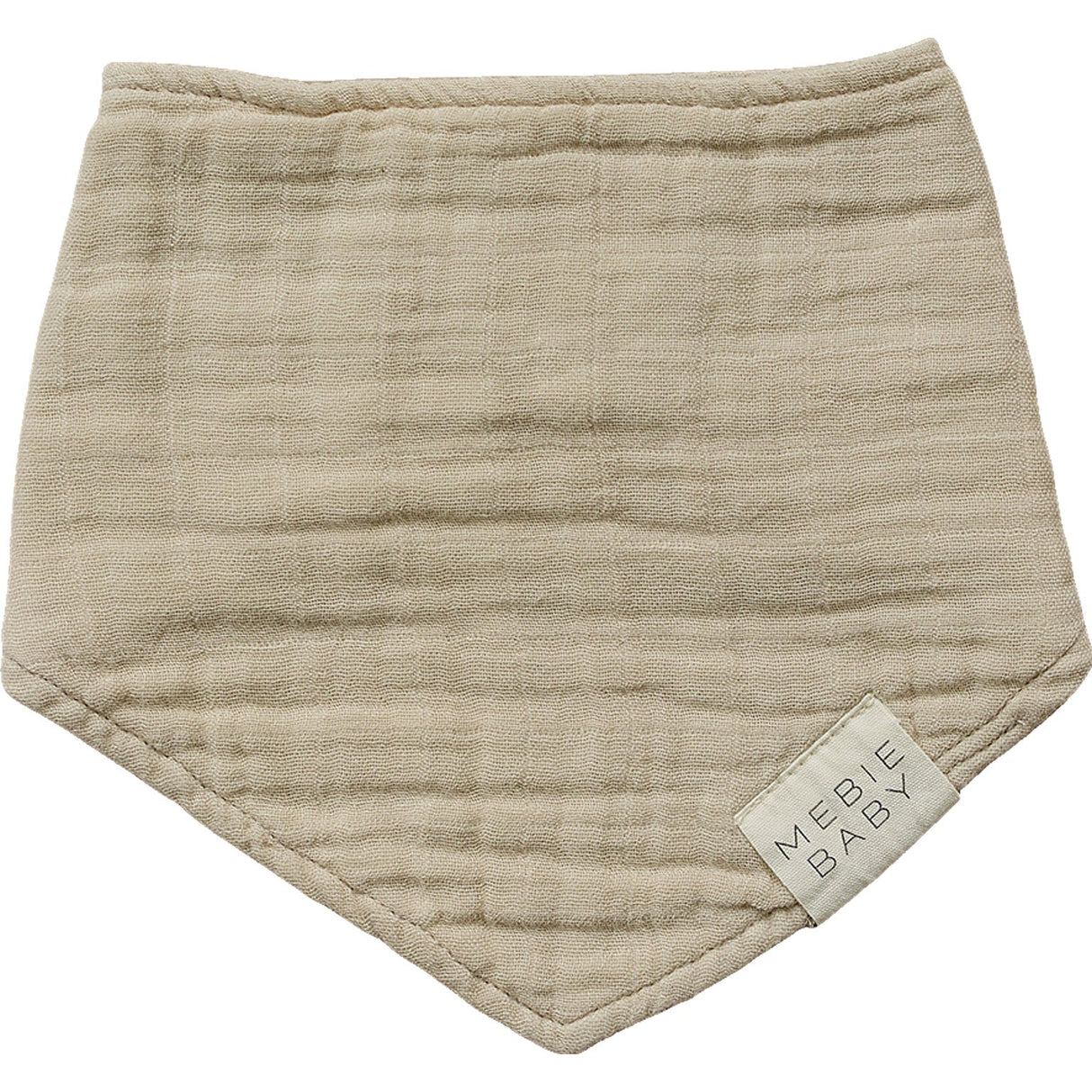 Oatmeal Muslin Bib - HoneyBug