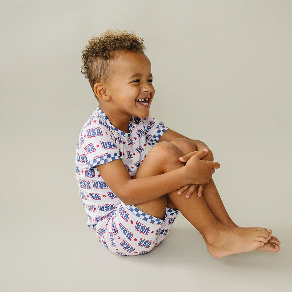 Bamboo Shorts Set | USA