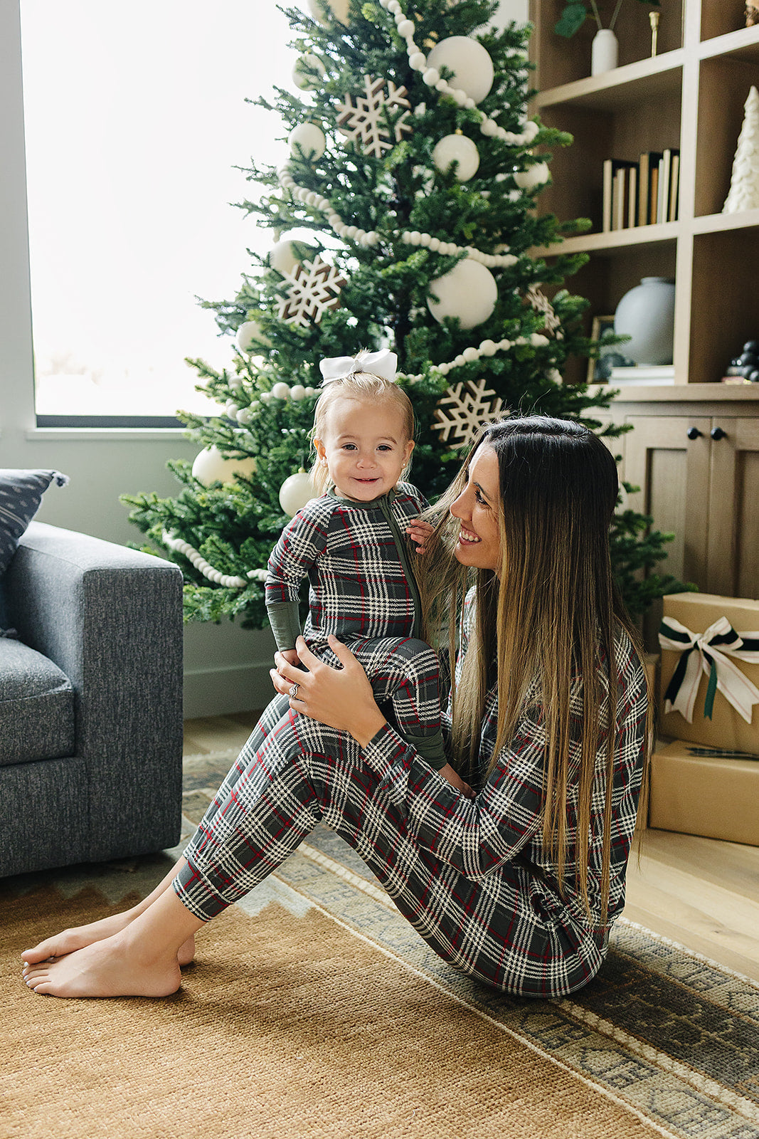 Green Plaid Bamboo Zipper - HoneyBug