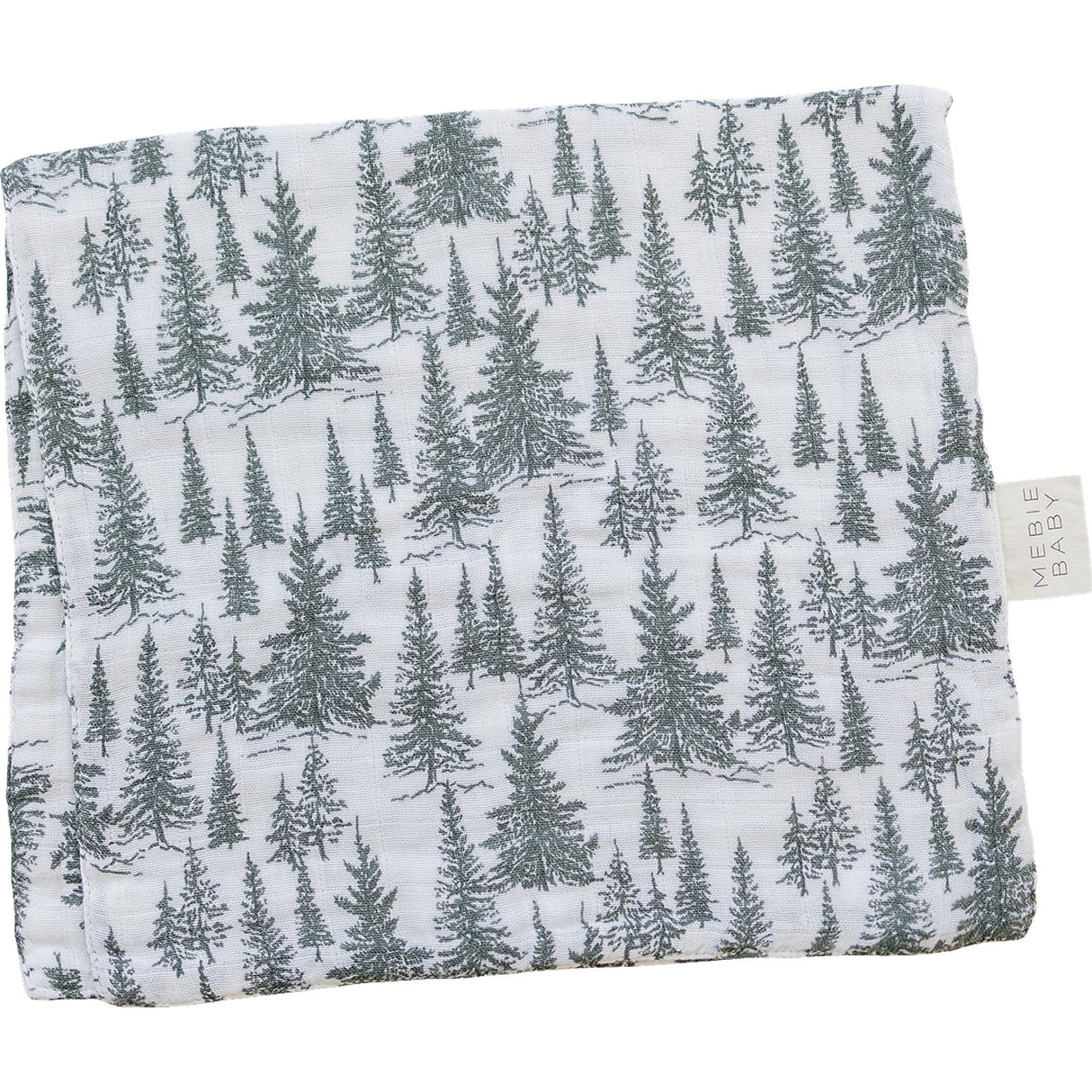 Forrest Muslin Burp Cloth - HoneyBug