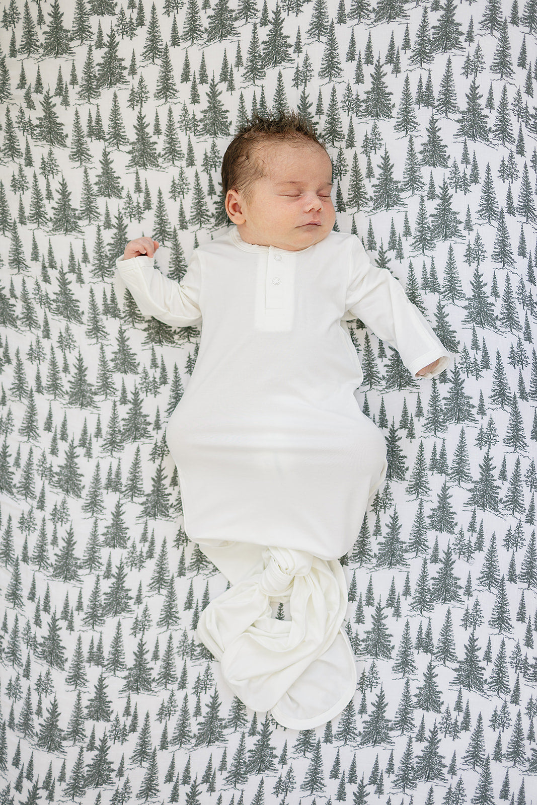 Forrest Muslin Crib Sheet - HoneyBug