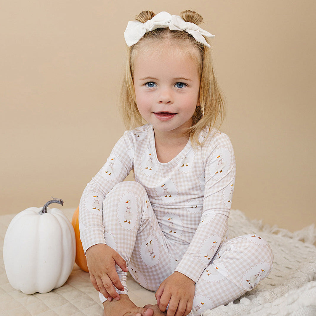 Bamboo Two Piece Set | Gingham & Goose