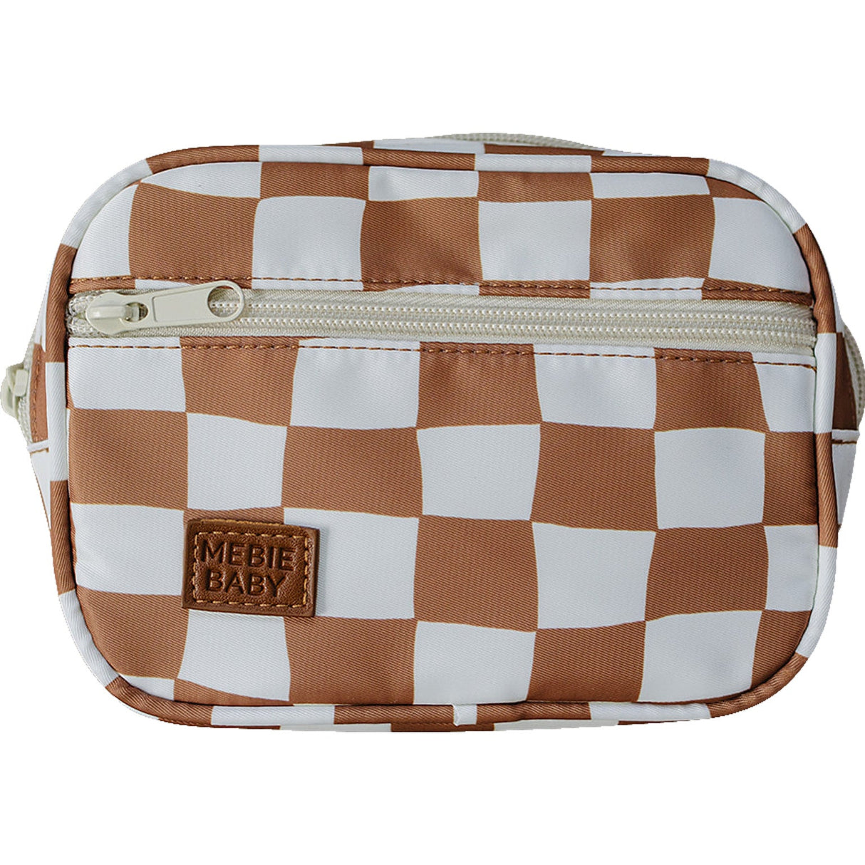 Rust Wavy Checkered Mini Fanny Pack - HoneyBug