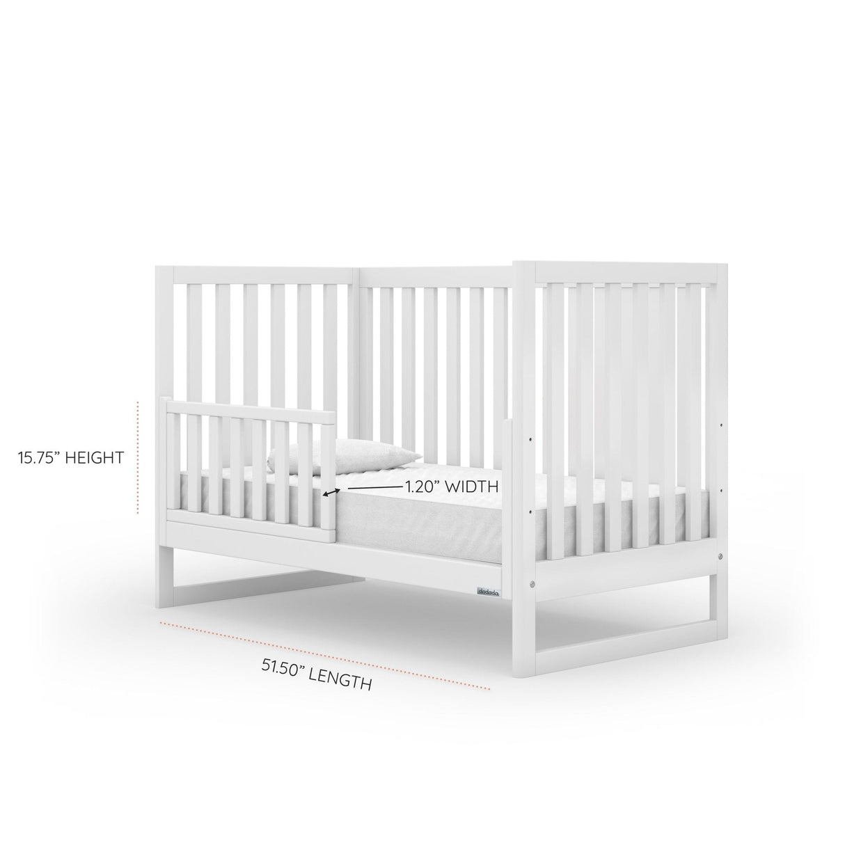 Austin 3-in-1 Convertible Crib - HoneyBug