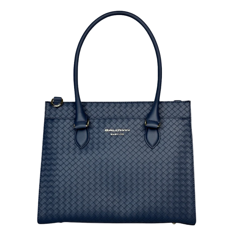 The Montrose Diaper Bag Tote - Cobalt