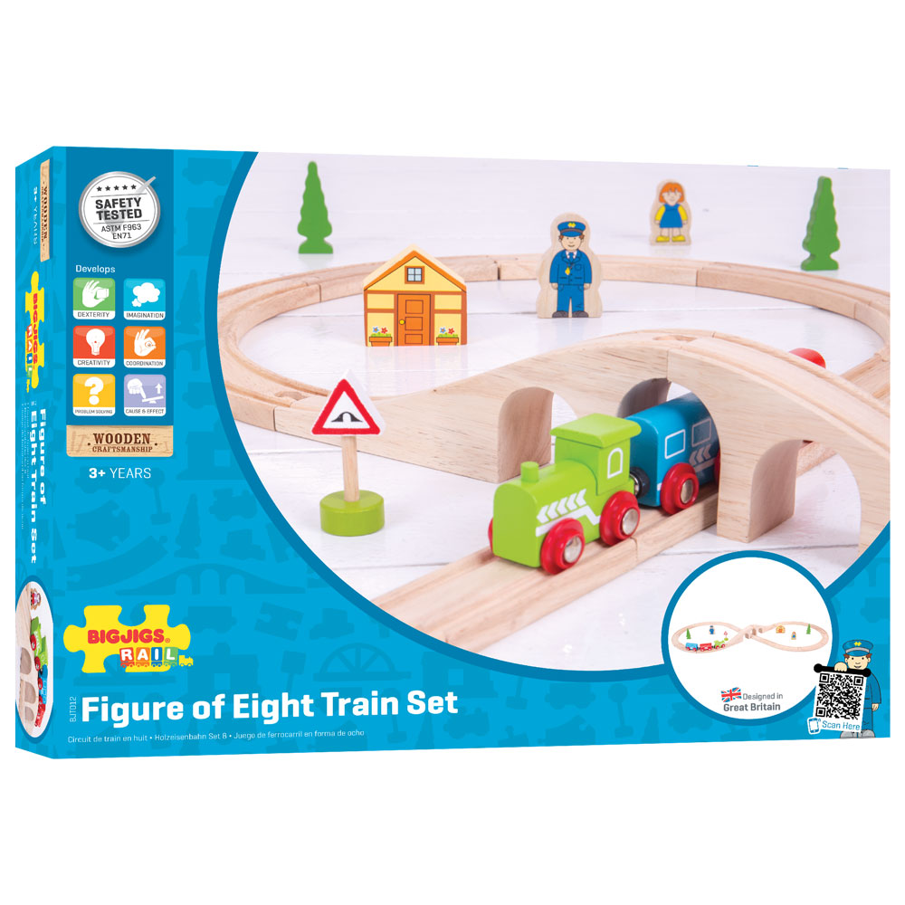 Figure of Eight Train Set - HoneyBug