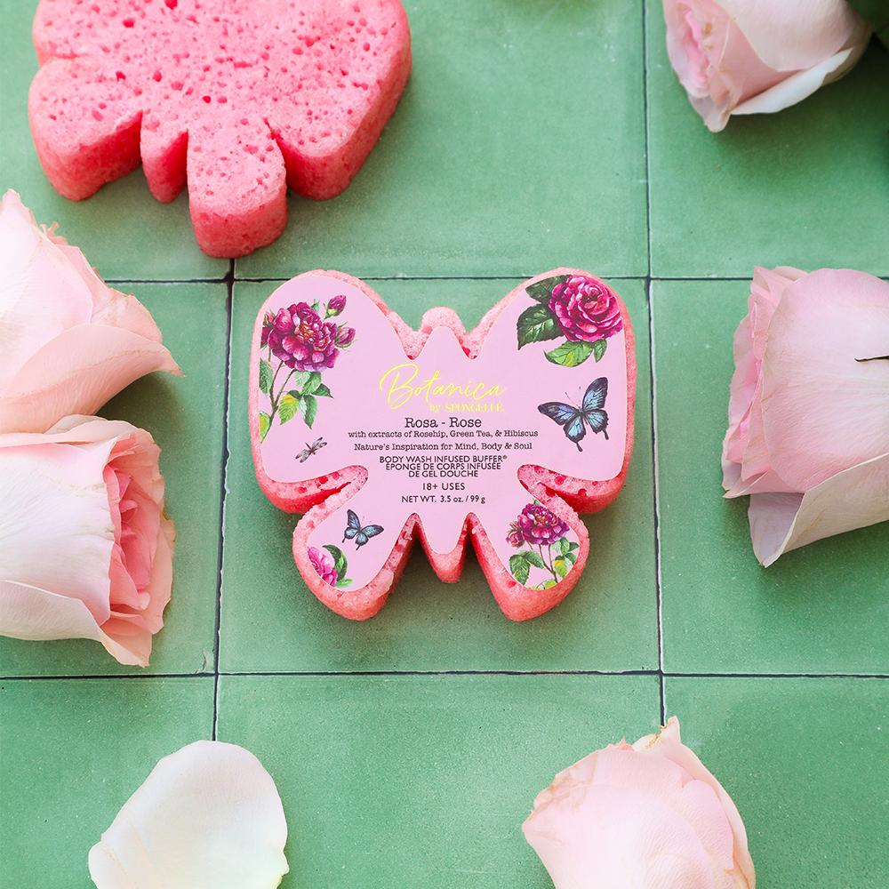 Rose | Botanica Body Buffer - HoneyBug