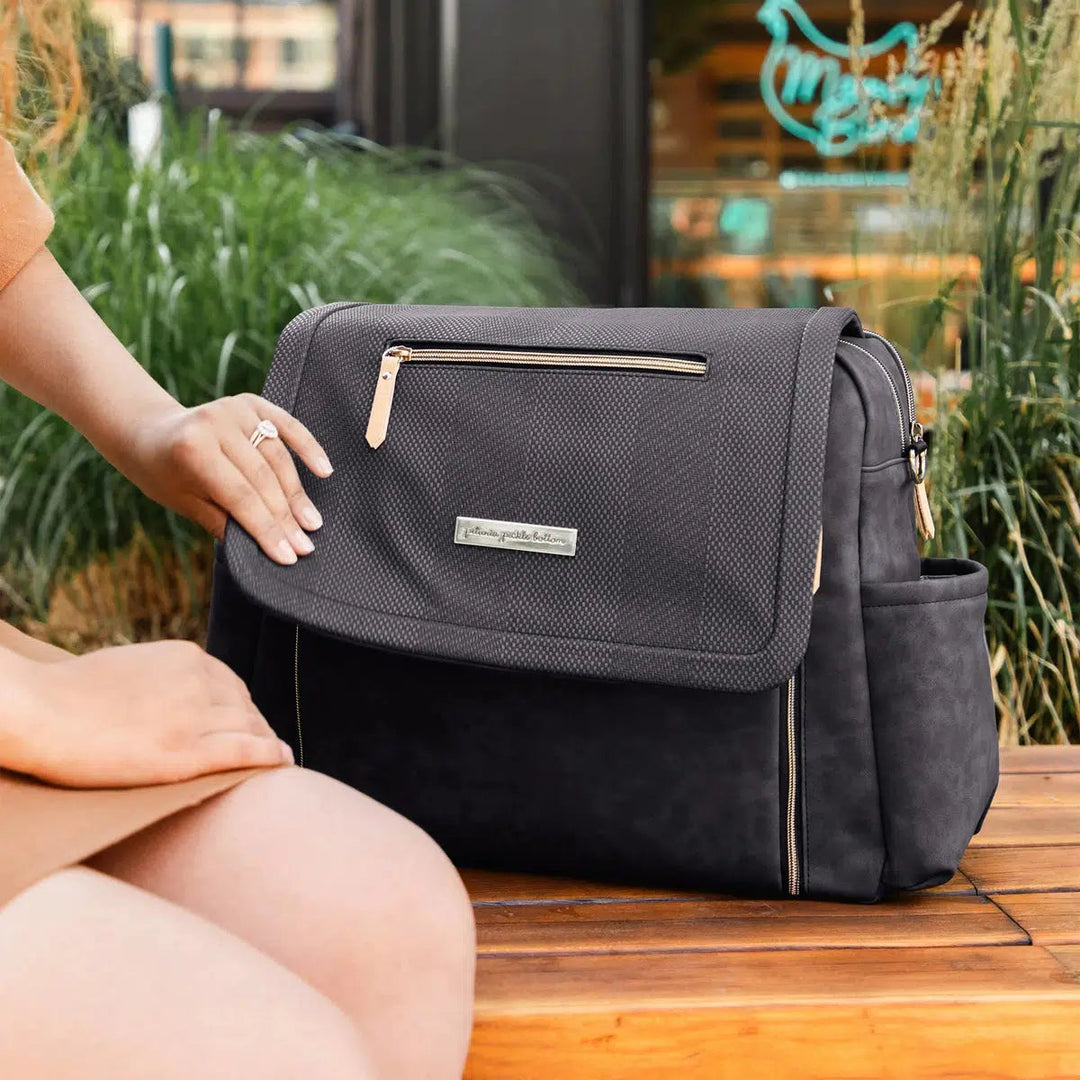 Boxy Backpack Deluxe - Carbon Cable Stitch - HoneyBug