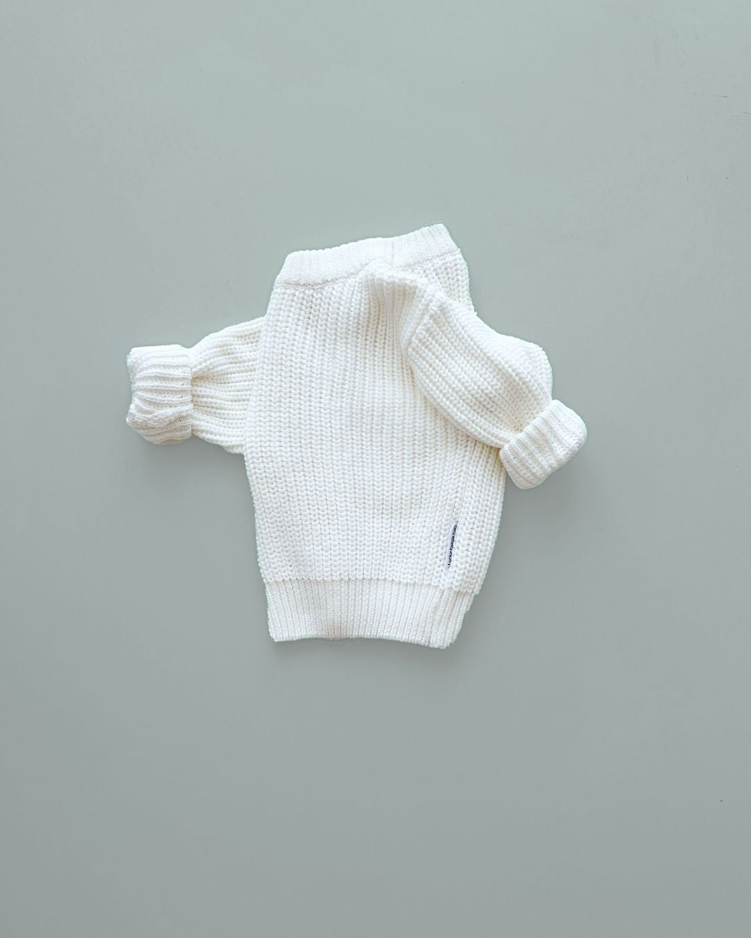 Chunky Knit Sweater | Milk - HoneyBug