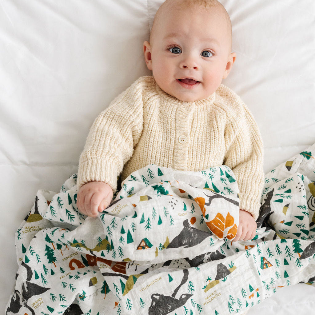 National Parks Swaddle (Mini Pattern)
