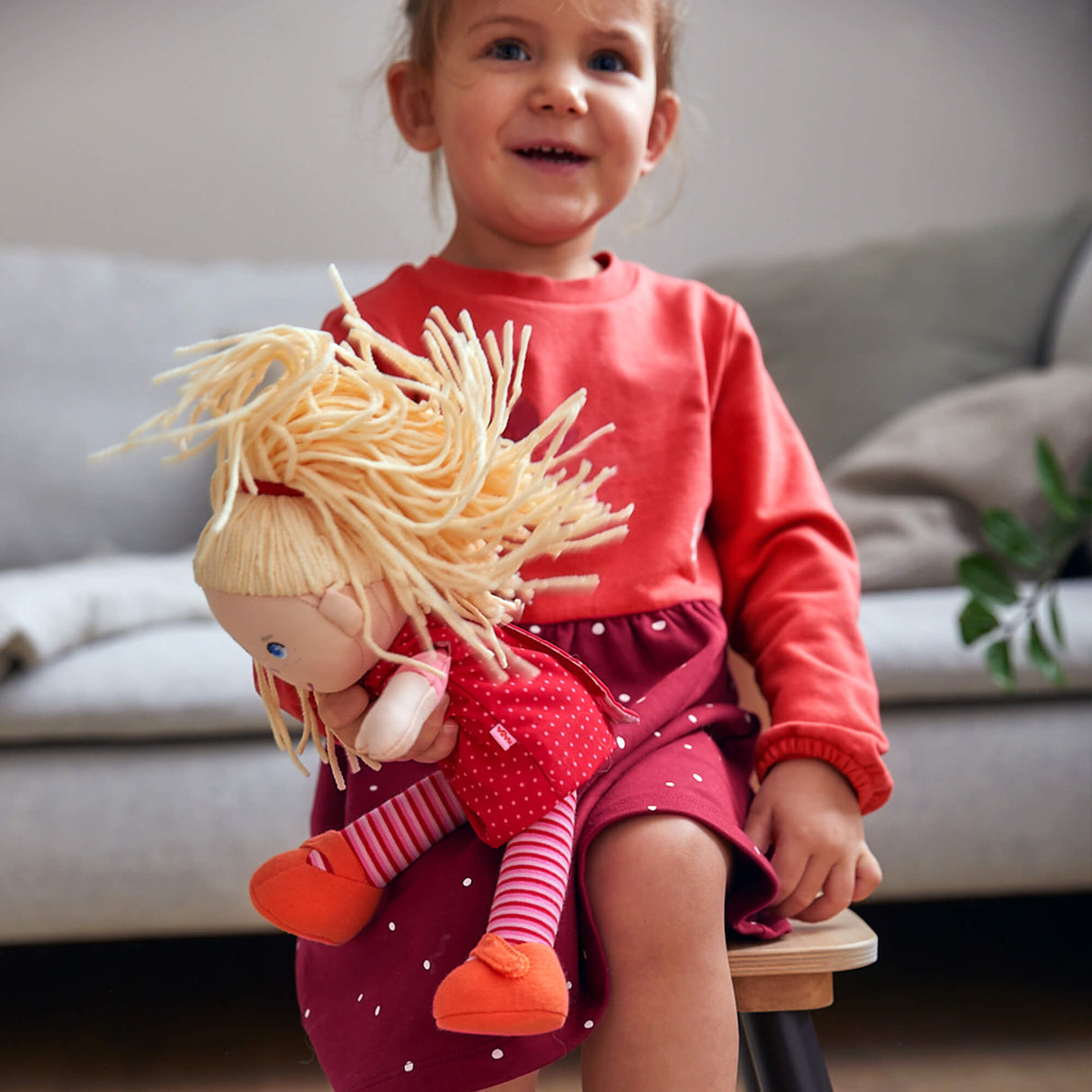 Annelie - 12" Soft Doll - HoneyBug