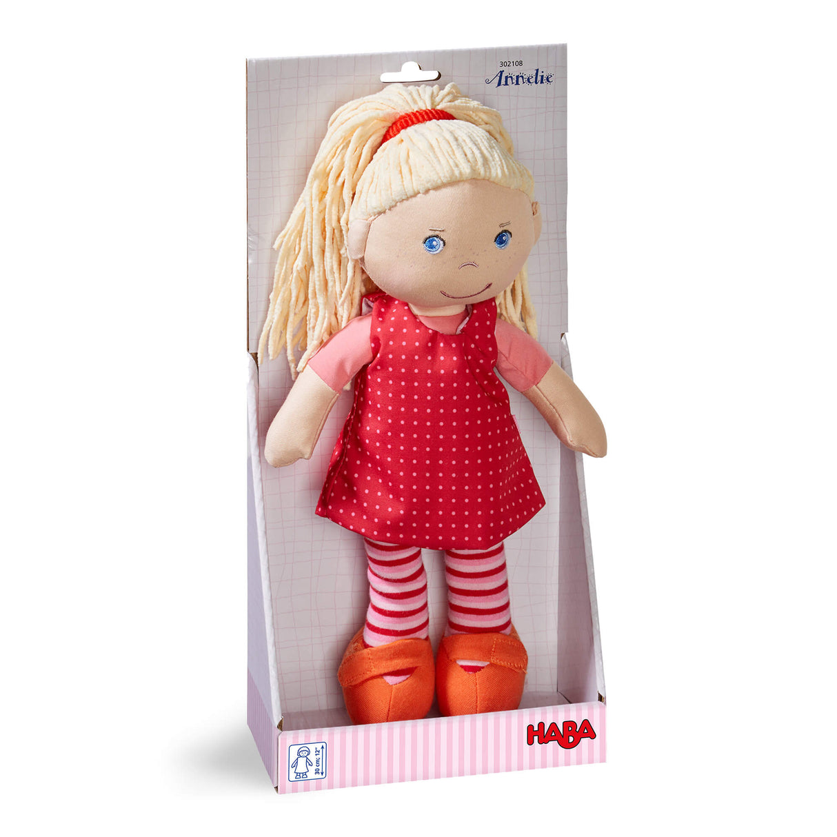 Annelie - 12" Soft Doll - HoneyBug