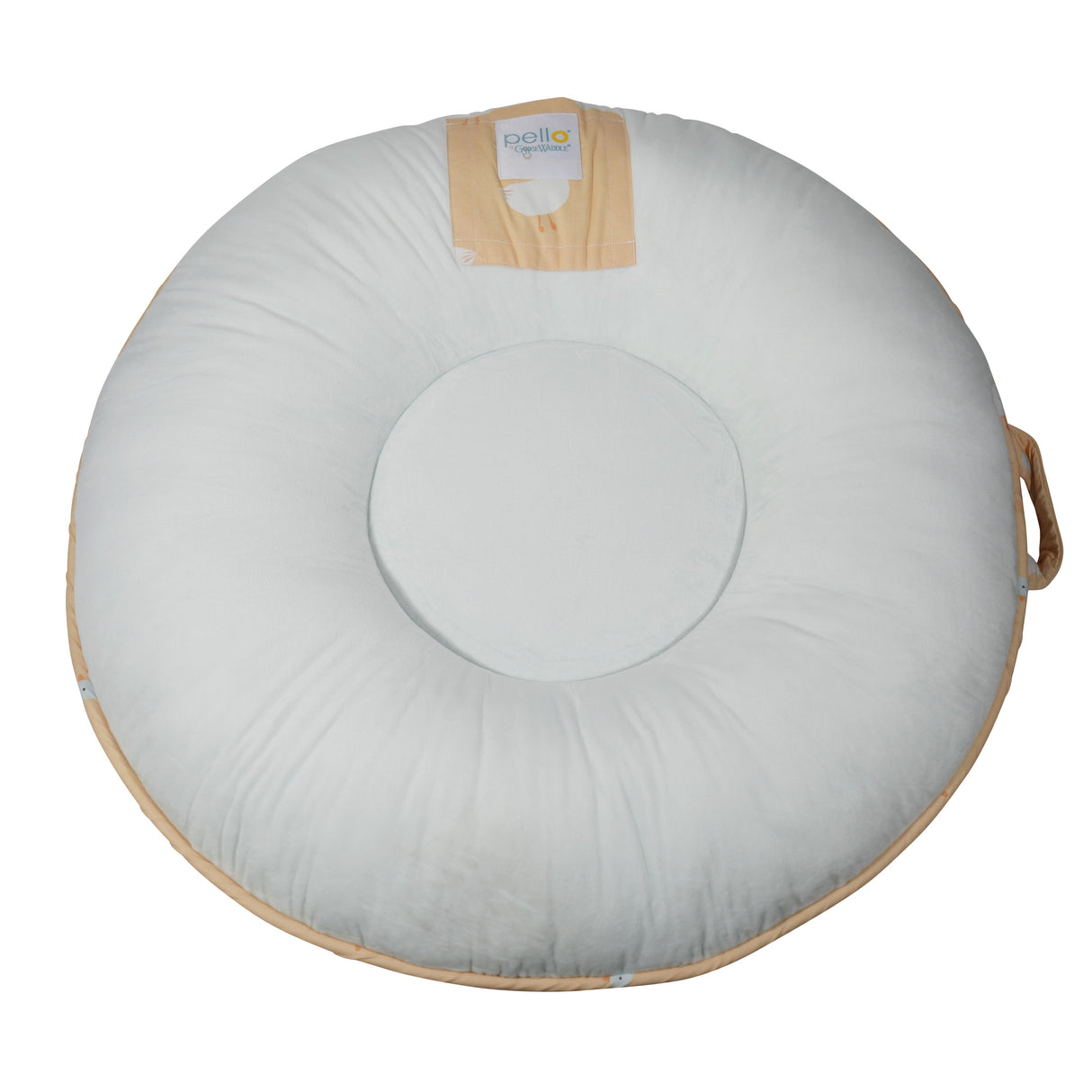 Puddles Whispering Blue Floor Cushion - HoneyBug