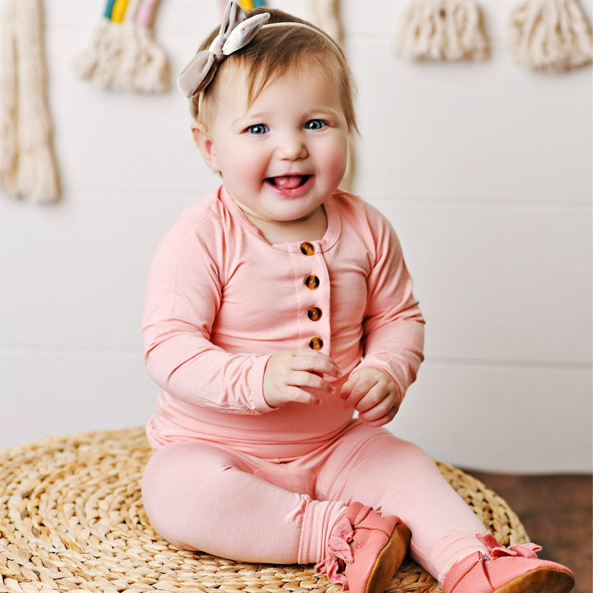 Softest 2 Piece Set - Blush - HoneyBug
