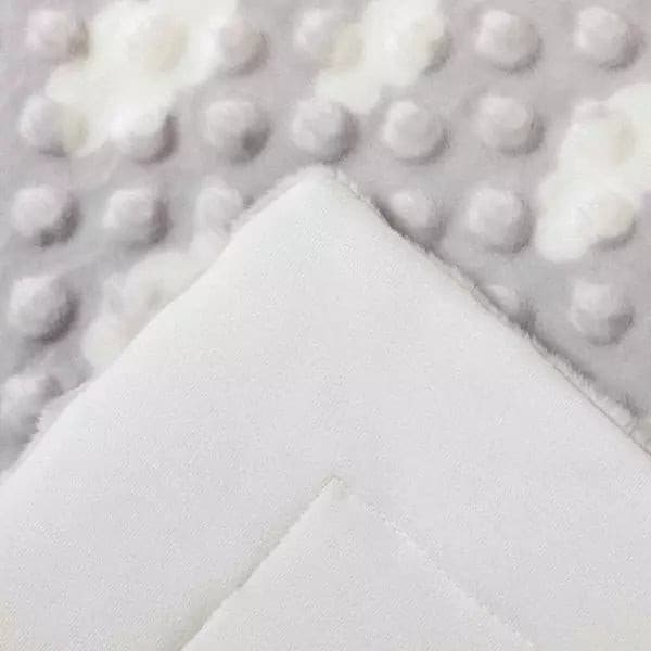 Gray Cozy Cloud Blanket - HoneyBug