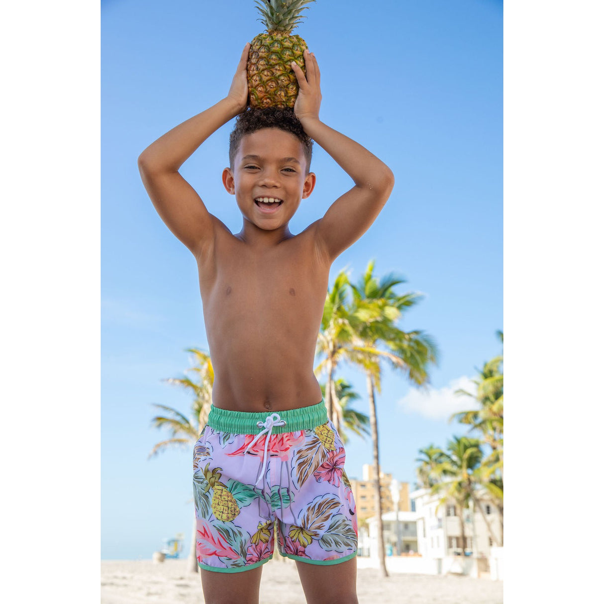 Sea Oak Swim Trunks - HoneyBug