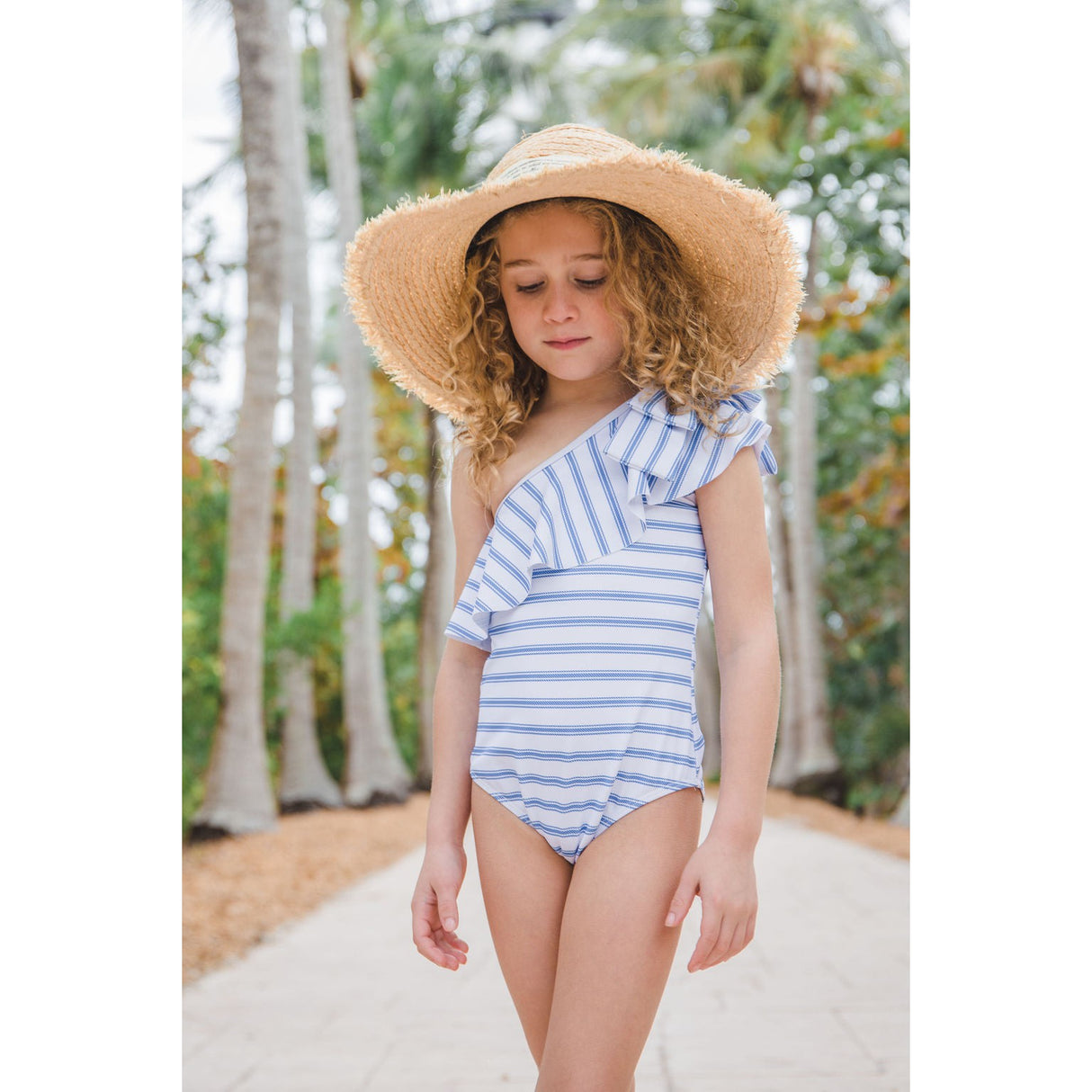 Forget-Me-Not One Piece Swimsuit - HoneyBug