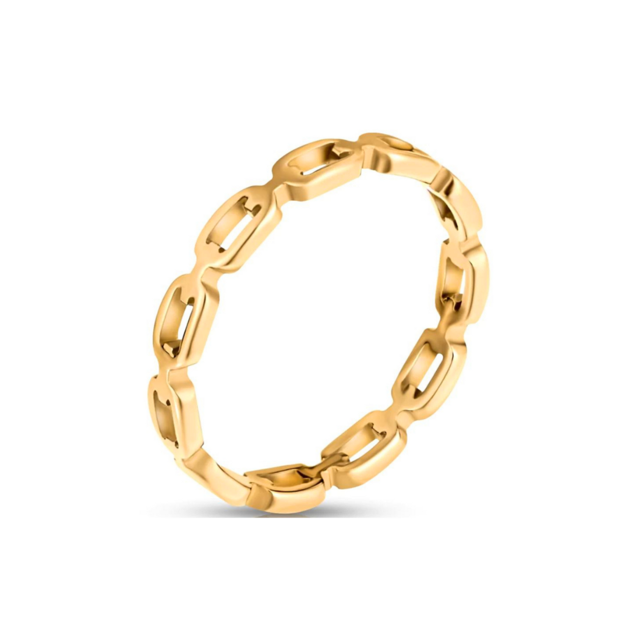 Billy Dainty Chain Ring - HoneyBug