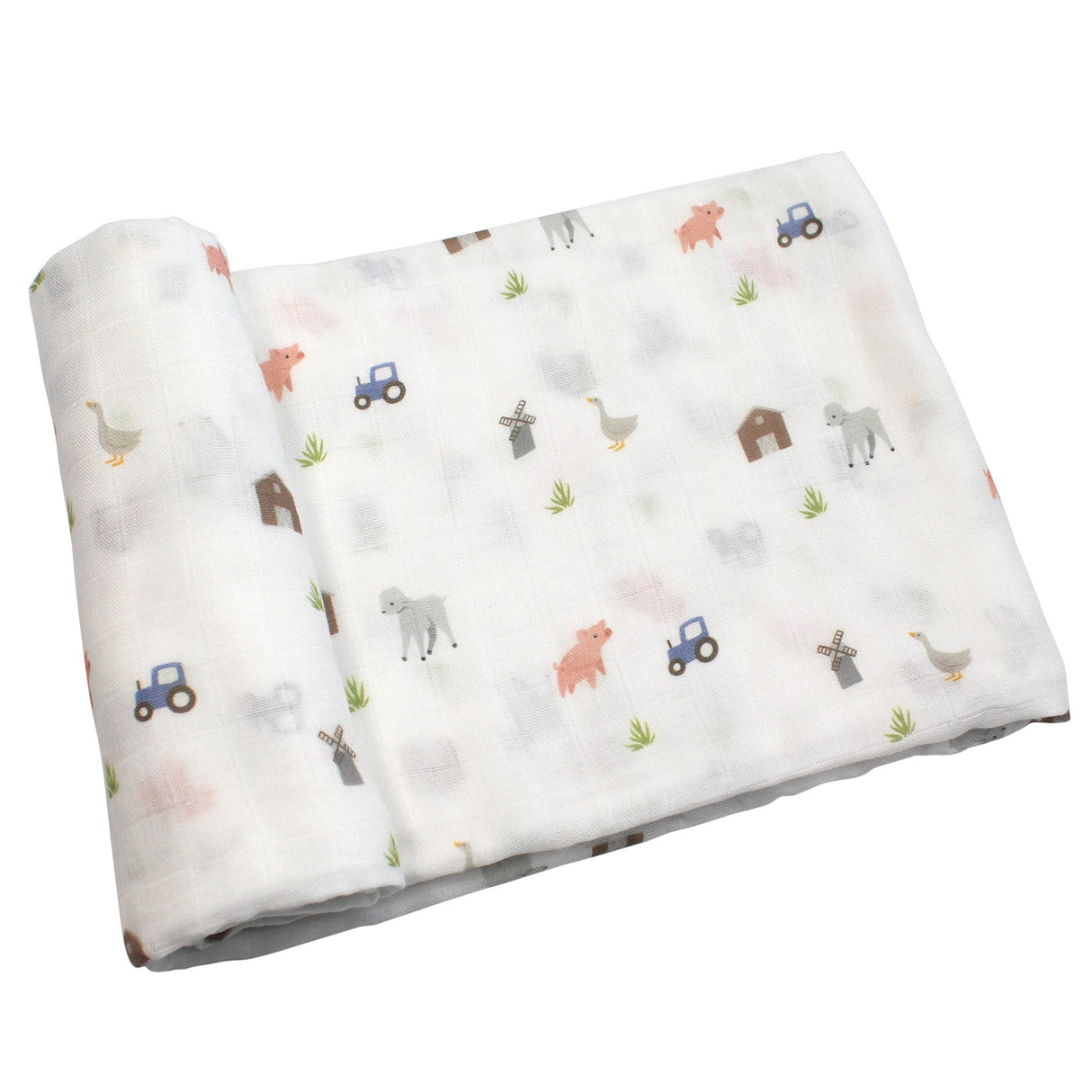 Farm Animals Swaddle - HoneyBug
