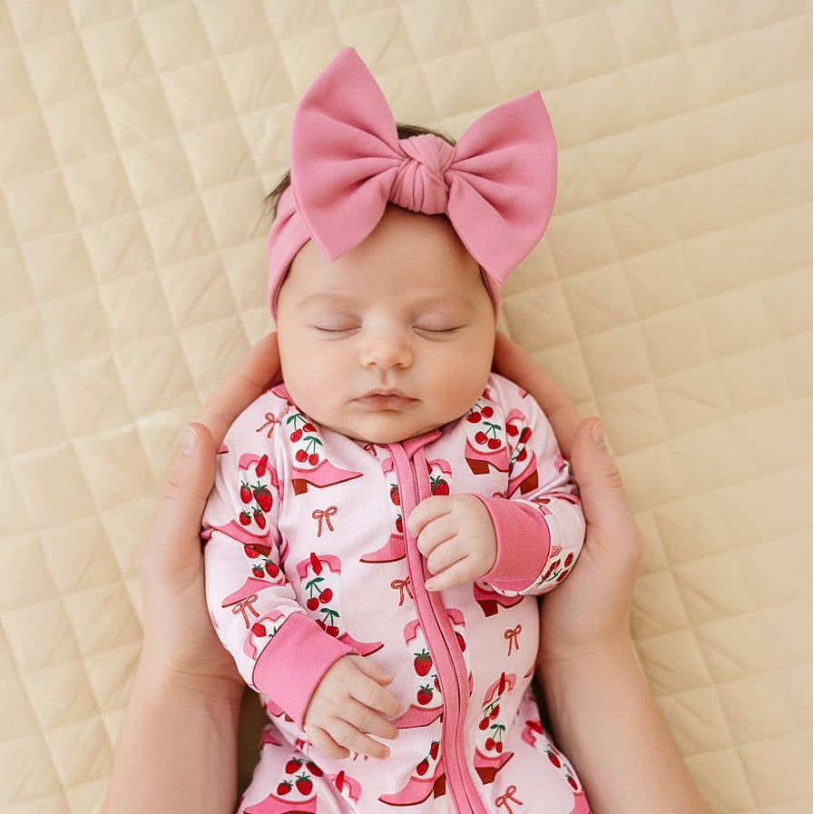 Bamboo Zip Romper | Bootsberry Cowgirl