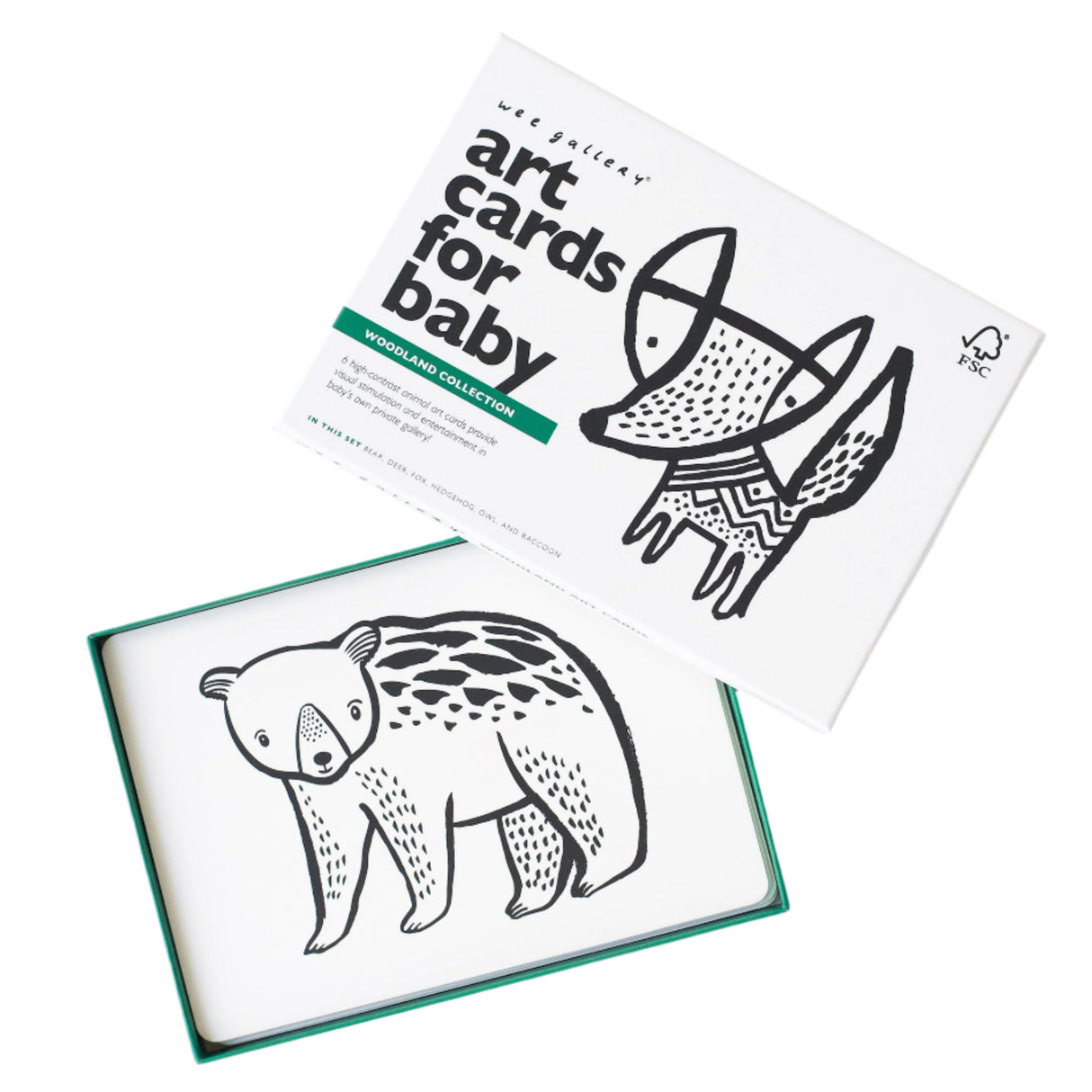 Art Cards for Baby - Woodland Collection - HoneyBug