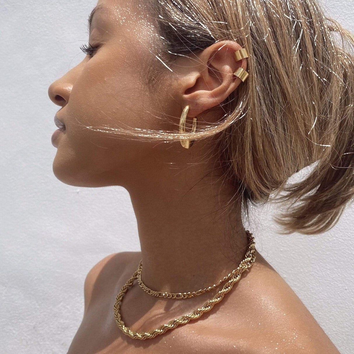 Luka Rope Chain Necklace - HoneyBug
