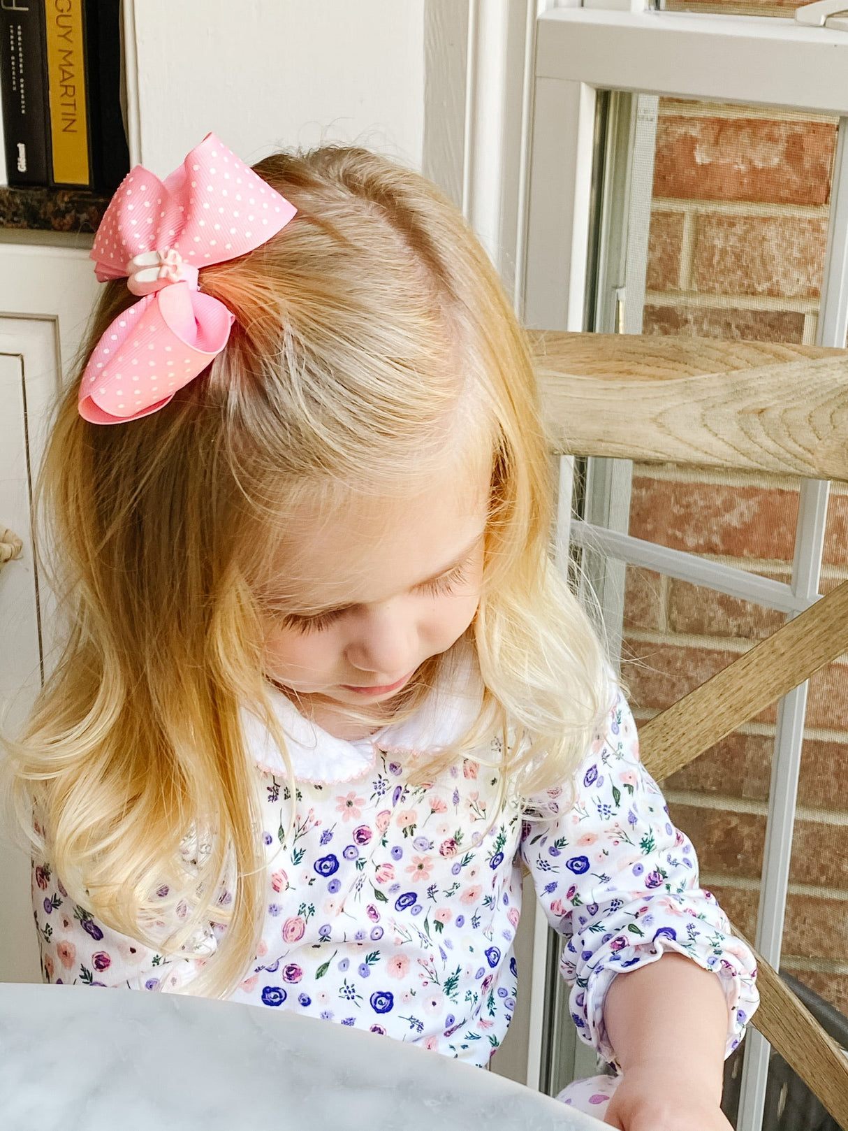 Clementine Garden Floral Top - HoneyBug