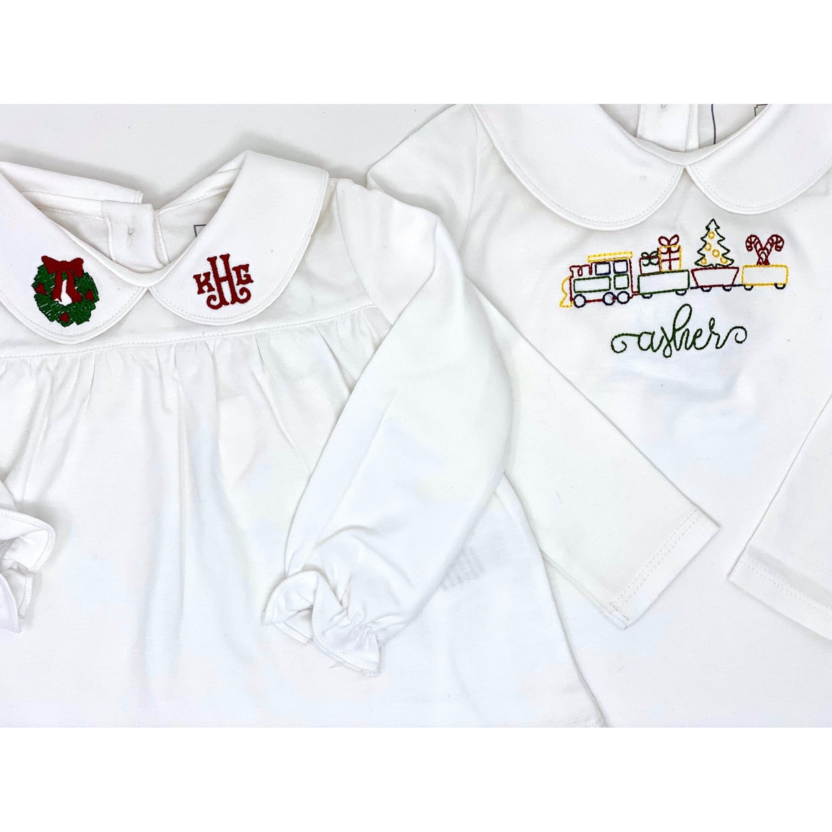 Morgan Longsleeve Peter Pan Collar Top - HoneyBug