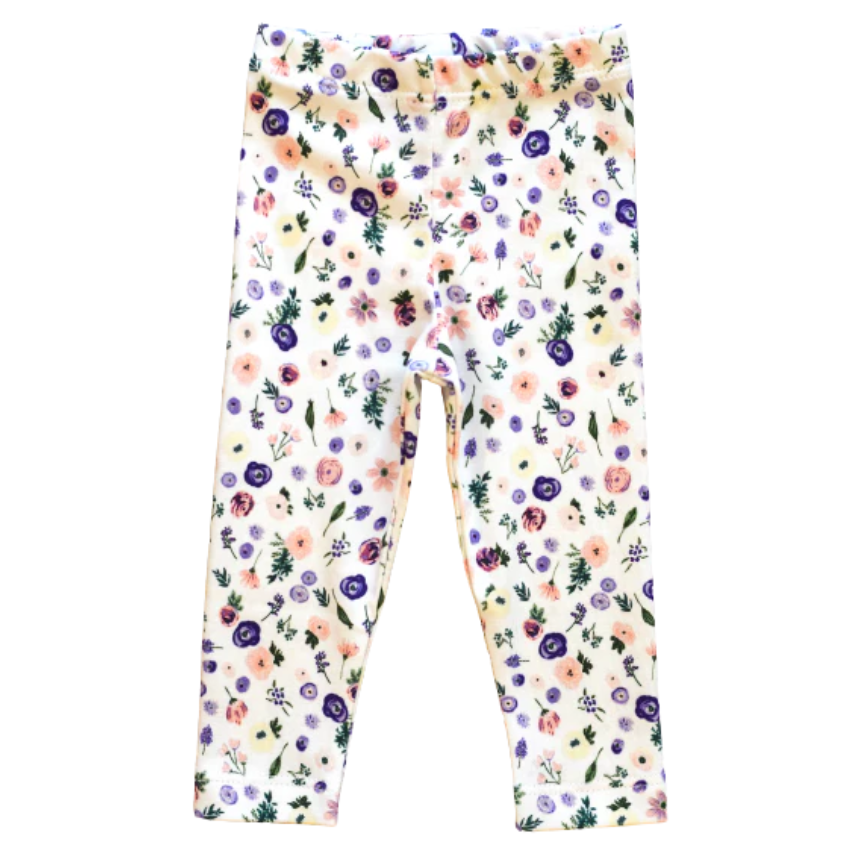 Clementine Garden Floral Legging
