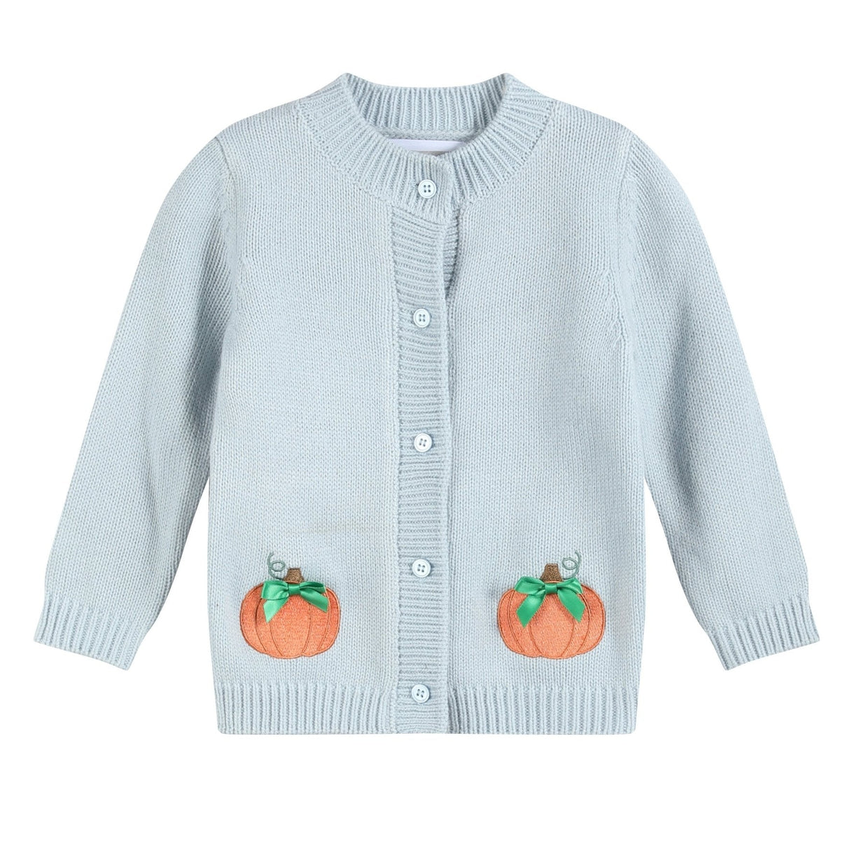 Light Blue Pumpkin Girls Cardigan