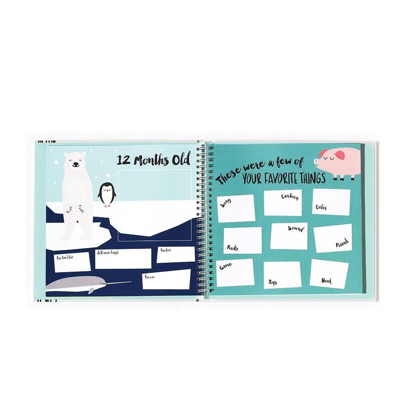 Little Animal Lover Memory Baby Book - HoneyBug