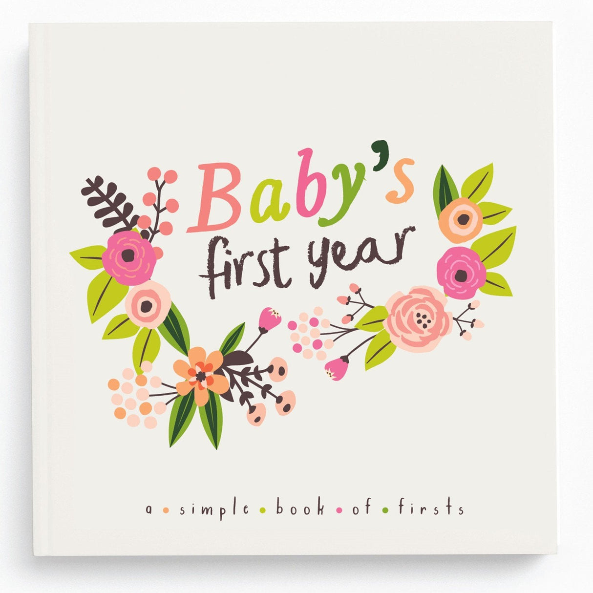 Little Artist Memory Baby Book - HoneyBug