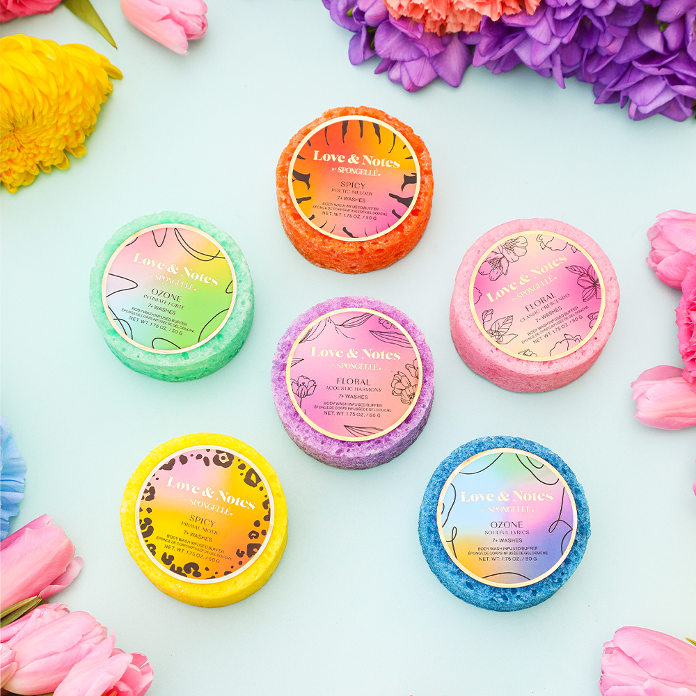 Love & Notes Spongette Assorted Pack - HoneyBug