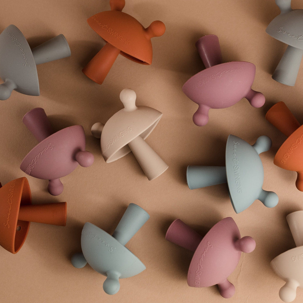 Mushroom Teether - Stone