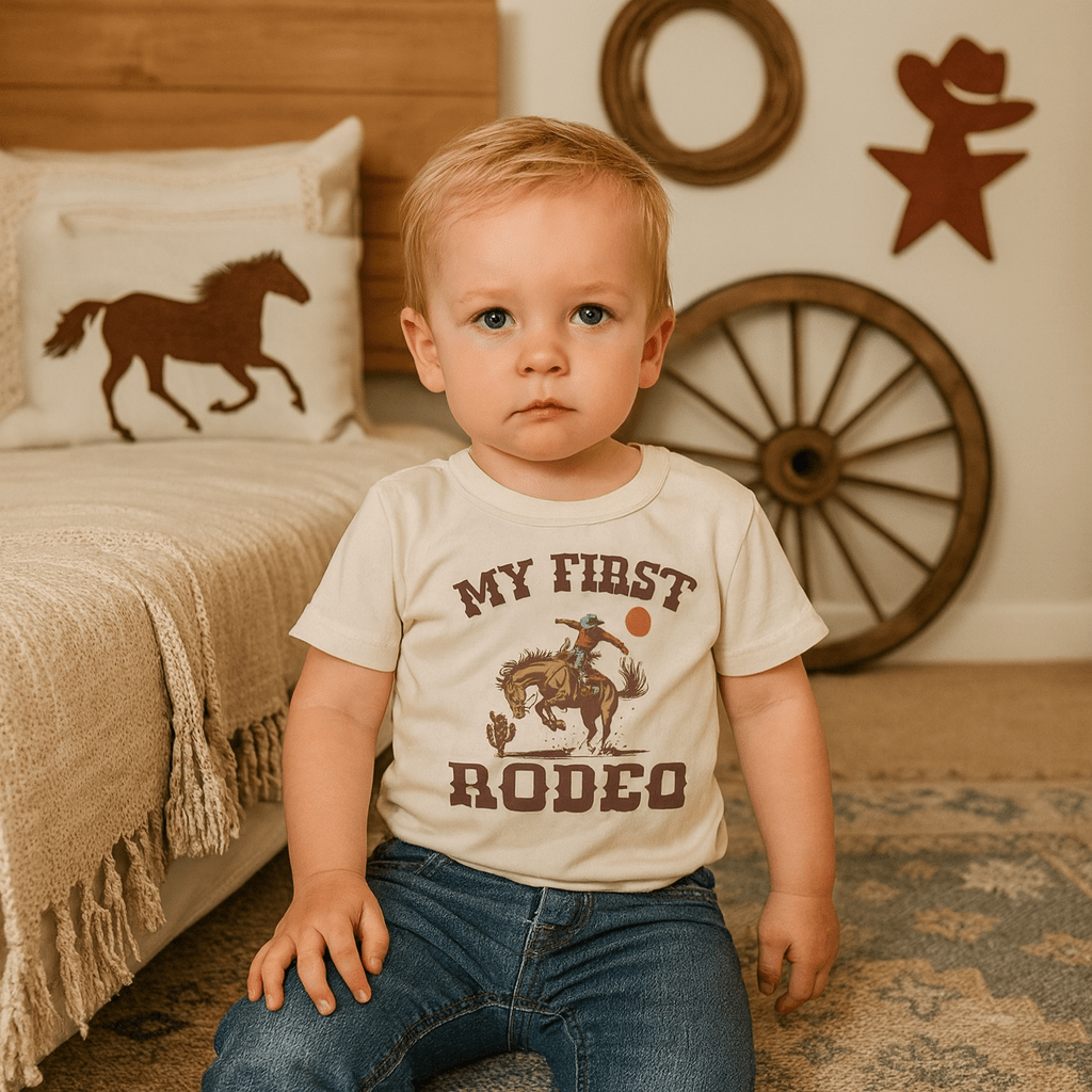 graphic tee | my first rodeo - HoneyBug