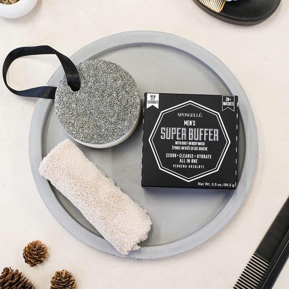 20+ Men's Super Buffer | Black Scrubber - HoneyBug