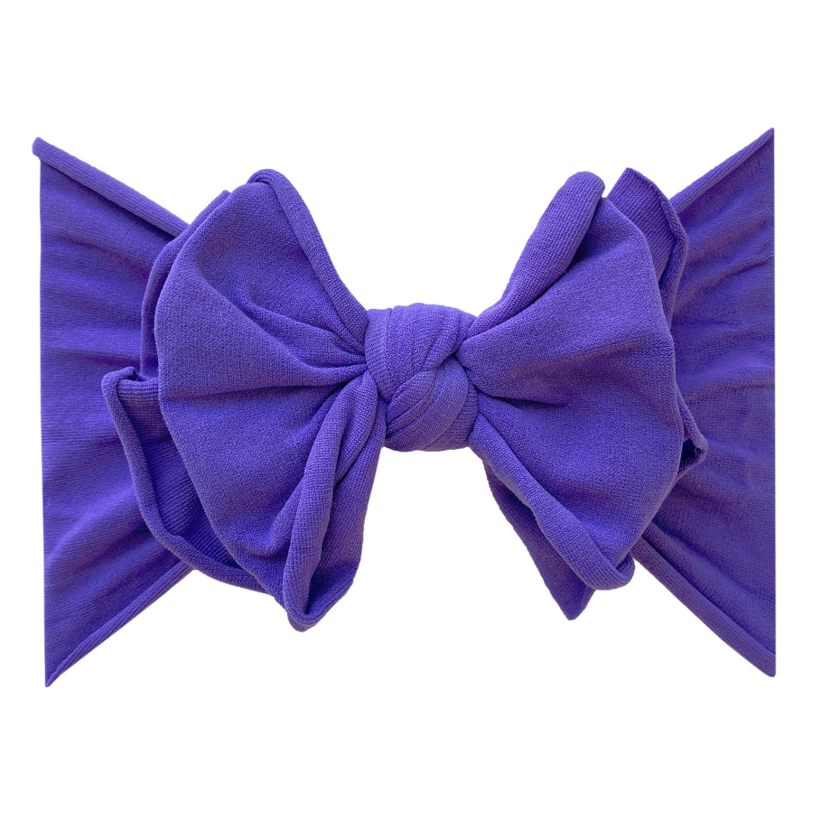 Baby Bloom Bows: Purple - HoneyBug