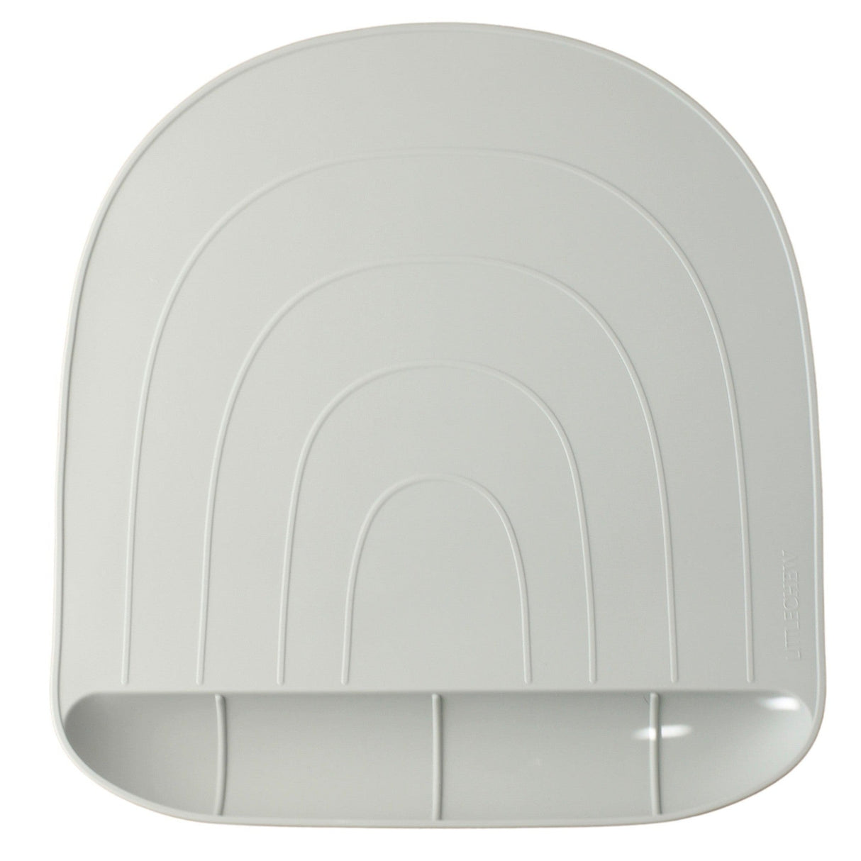 Rainbow Silicone Mat - Soft Sage - HoneyBug