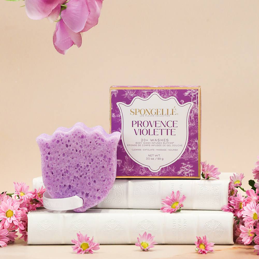 Provence Violette | Les Fleurs Body Buffer - HoneyBug