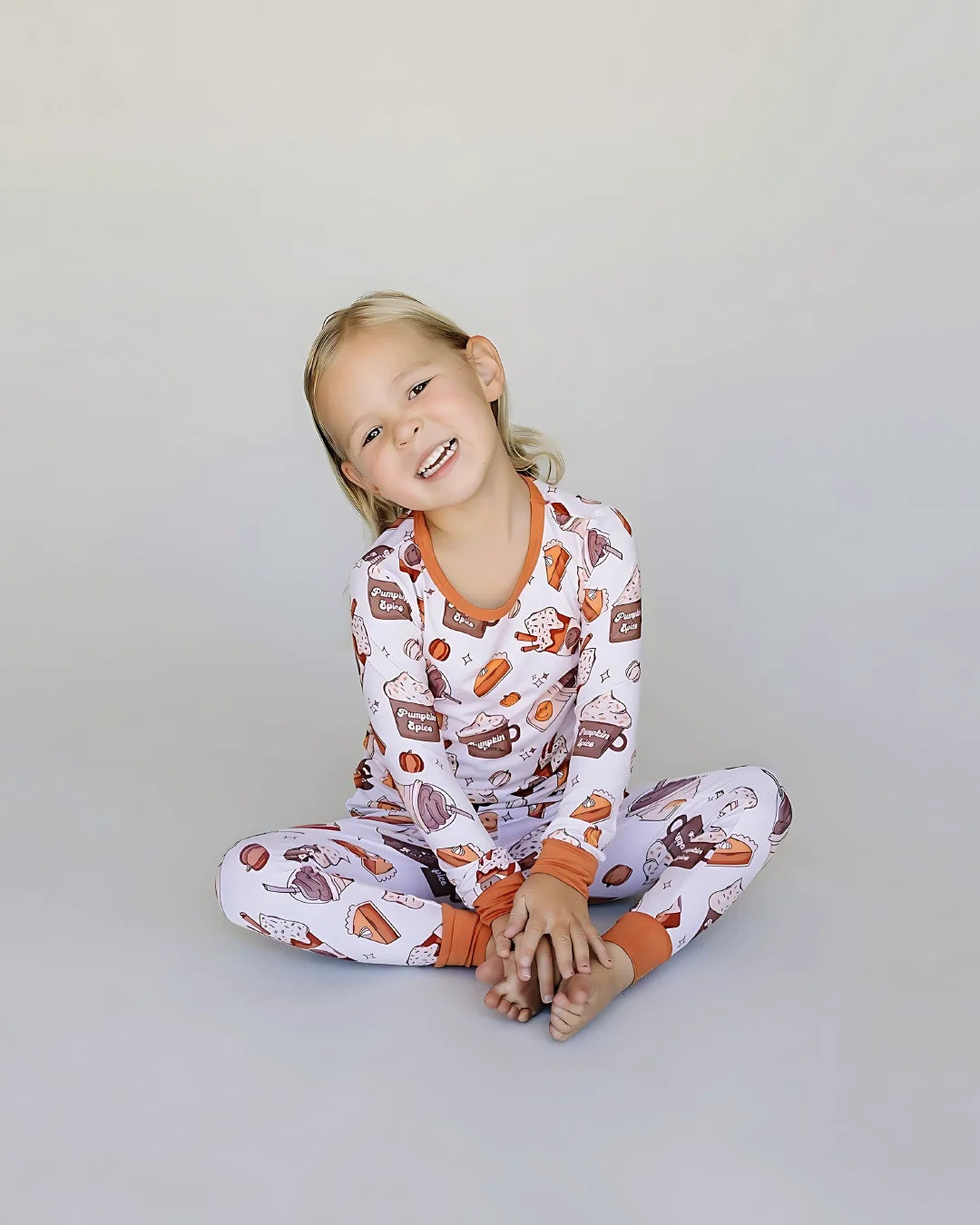 Bamboo Two Piece Set | Pumpkin Spice - HoneyBug