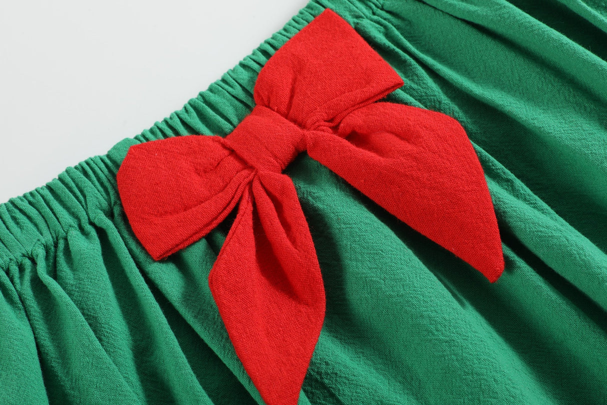 Red and Green Watermelon Top and Blooomers