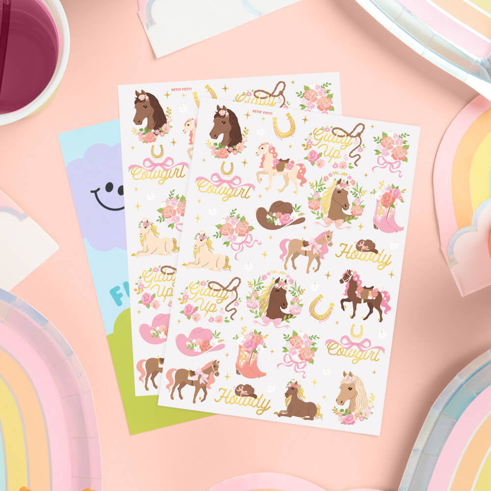 Horse Girl Tattoos - 52 temporary tattoos