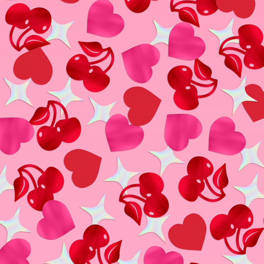 Lucky in Love Confetti - 200 pc foil confetti