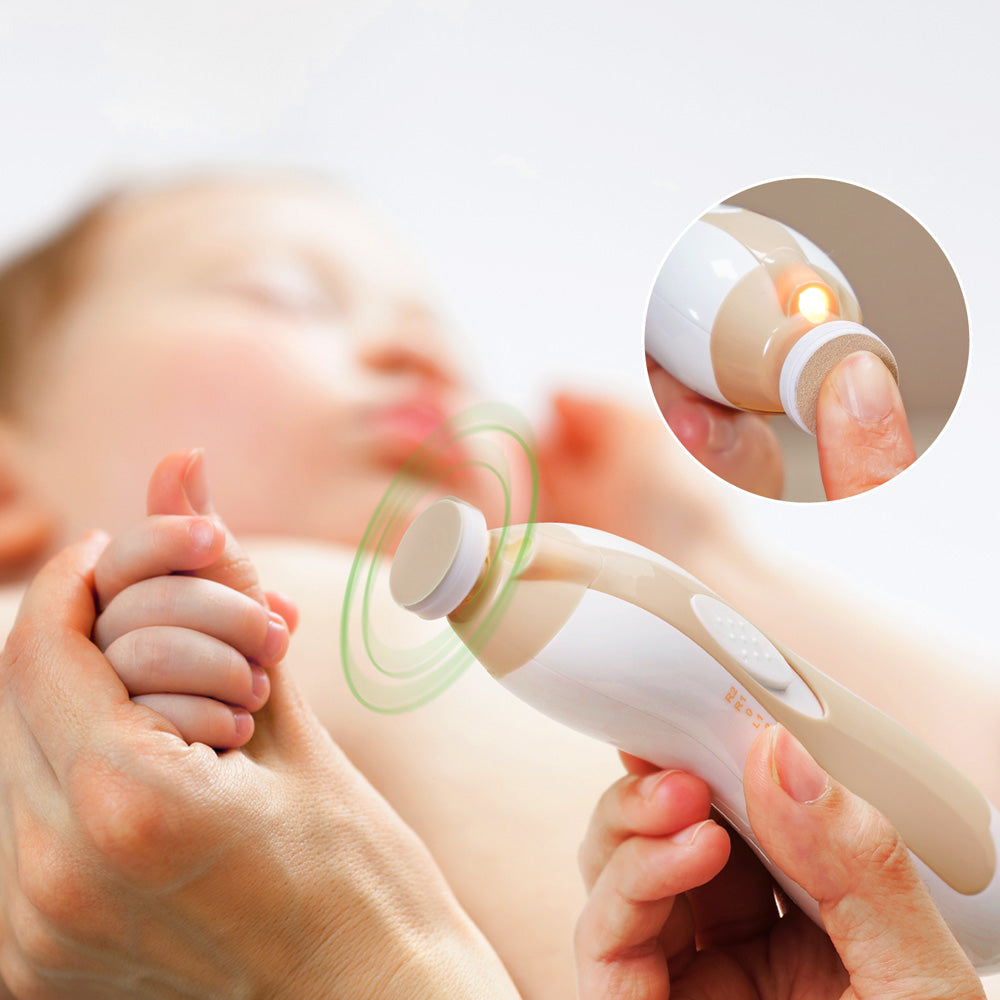 Haakaa Baby Nail Care Set - Acorn - HoneyBug