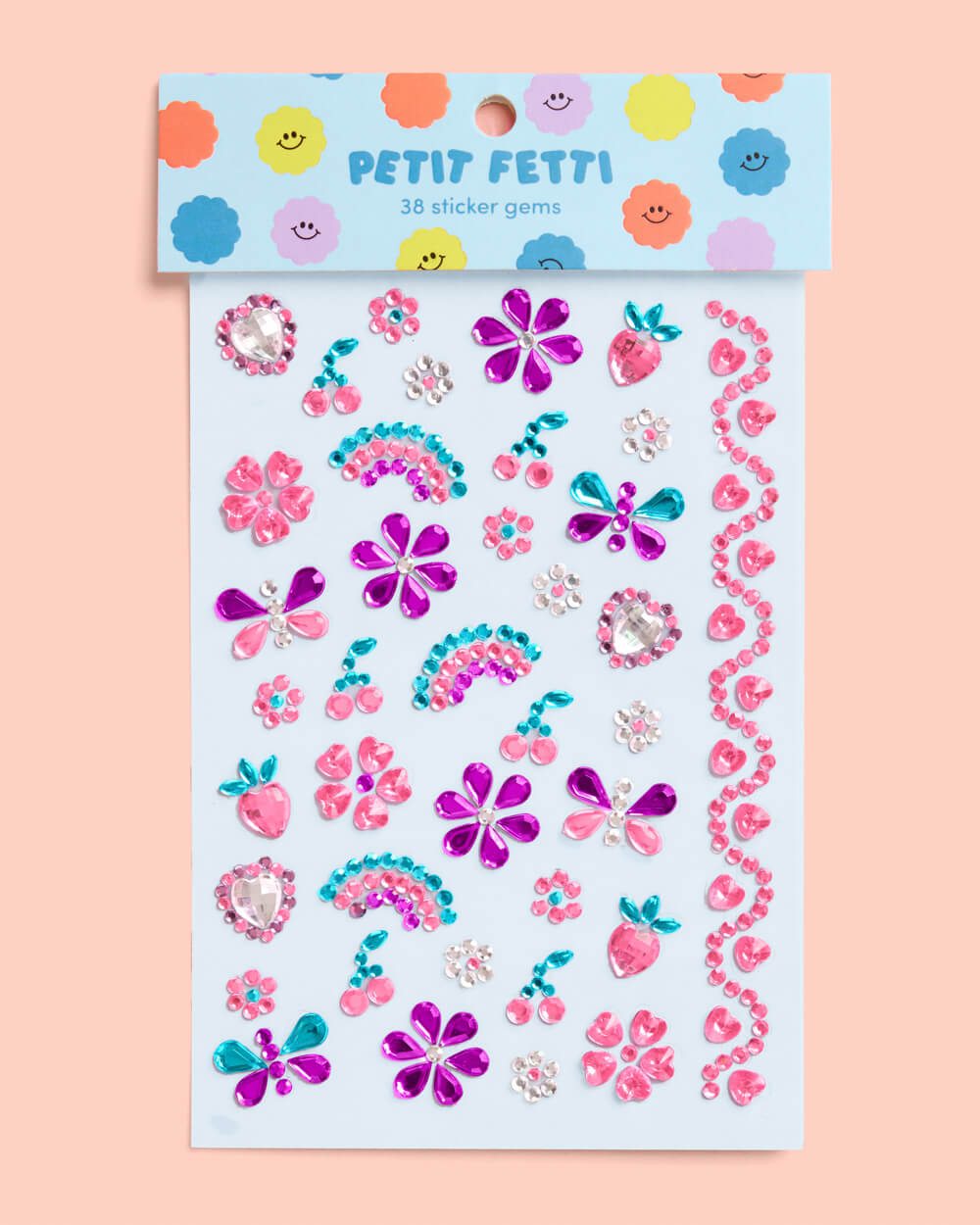 Dreamy Face Gem Set - 38 Adhesive Face Gems